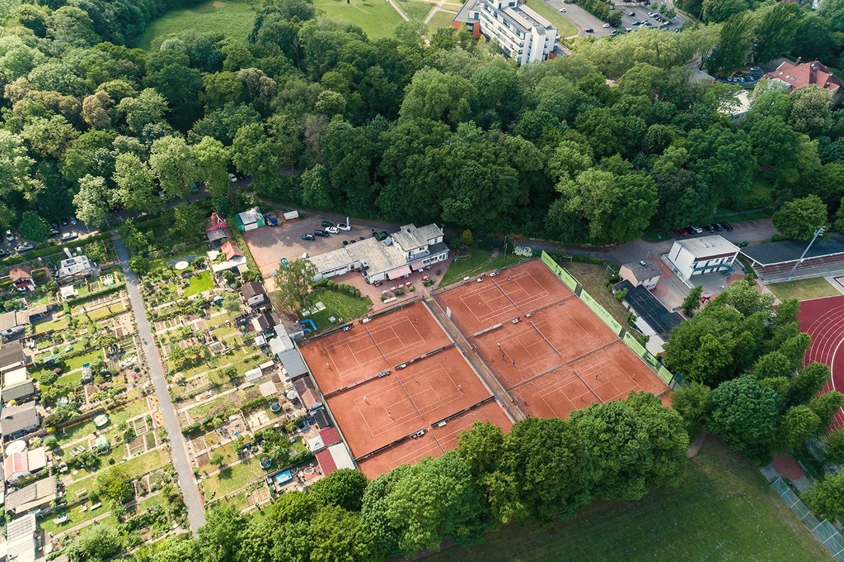 Tennismatch beim MTK
