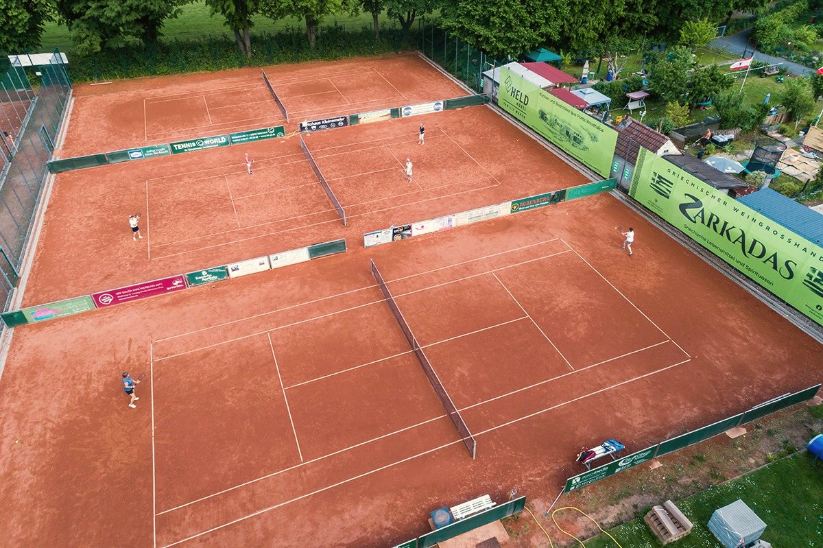 Tennistraining beim Mindener Tennisklub