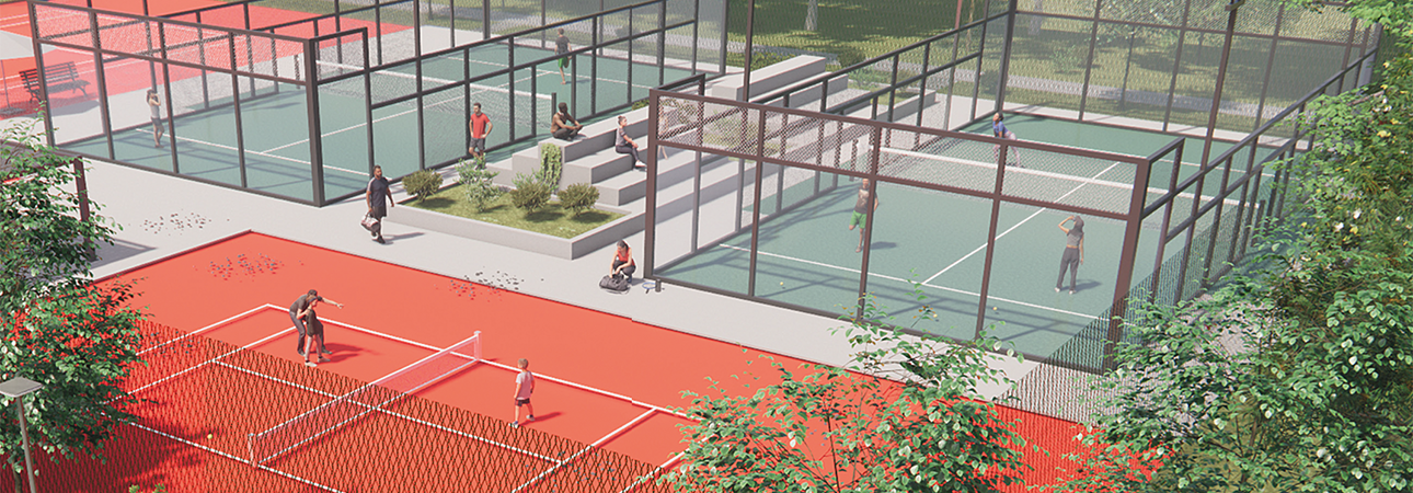 Padel spielen in Minden